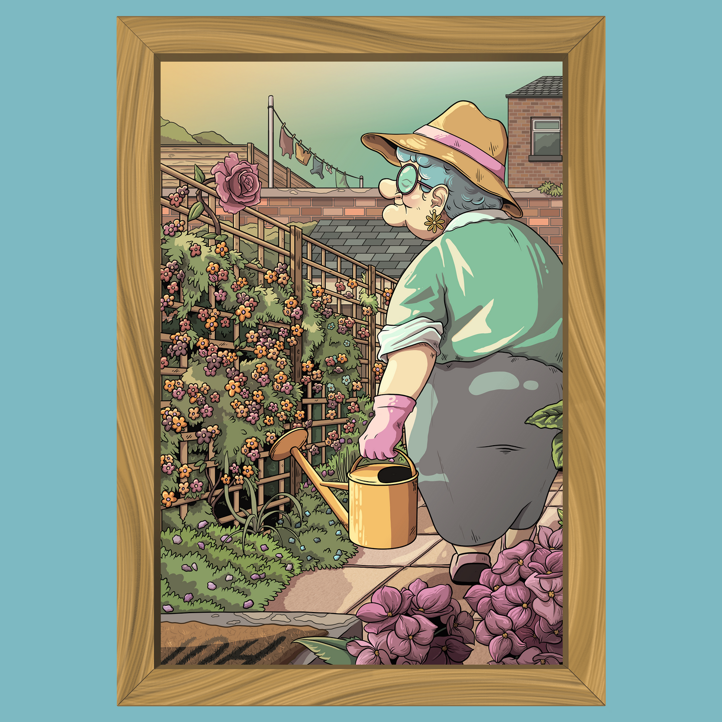 Happy Place - Art Print - Professor Broke