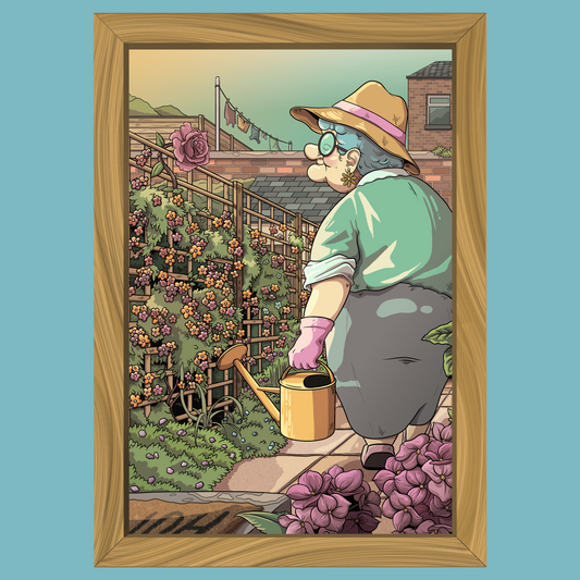 Happy Place - Art Print - Professor Broke