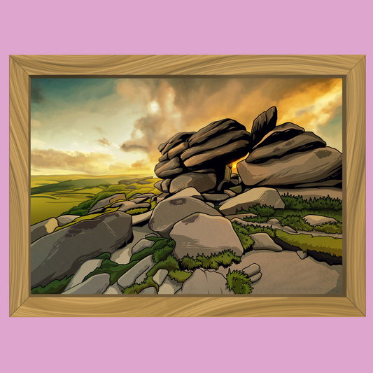Shelter Rock - Art Print - Professor Broke