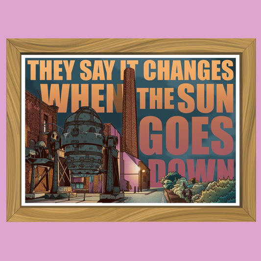 Round Here - Arctic Monkeys - Art Print - Professor Broke
