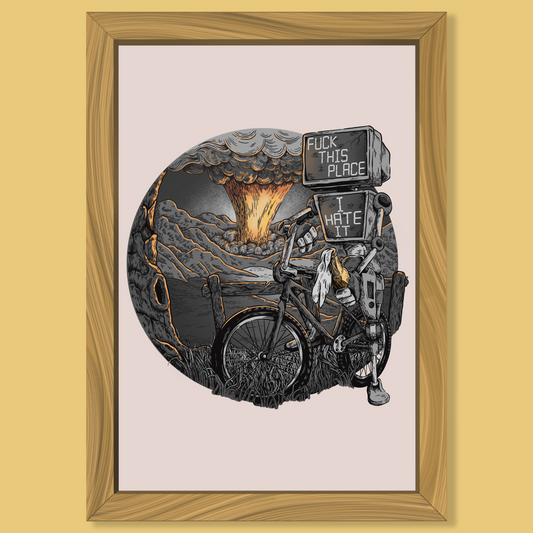 Where Do You Get Yours? - Art Print - Professor Broke